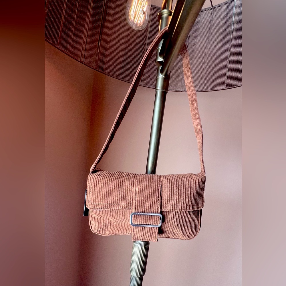 Brown Corduroy Bag from Forever 21